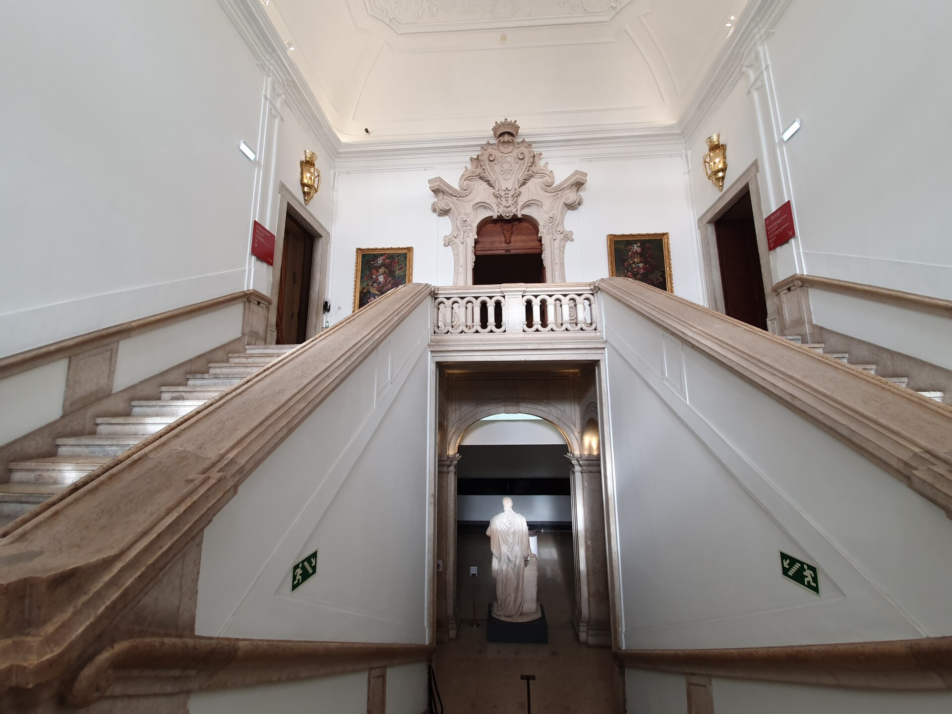 The main staircase