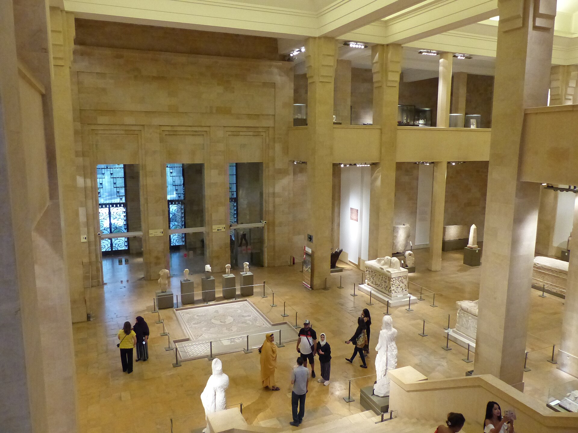 Interior view