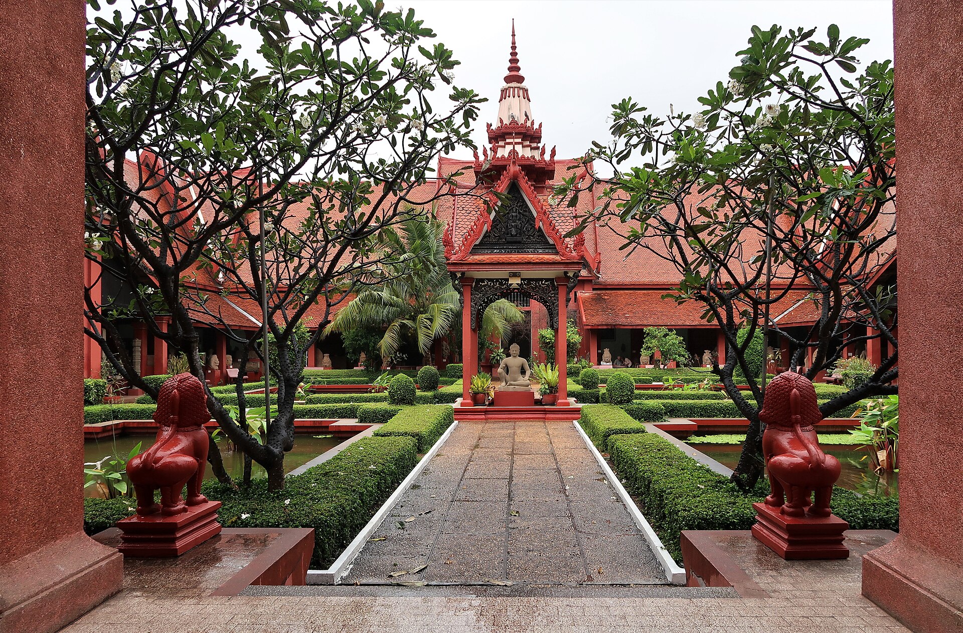 Courtyard of the National Museum of Cambodia