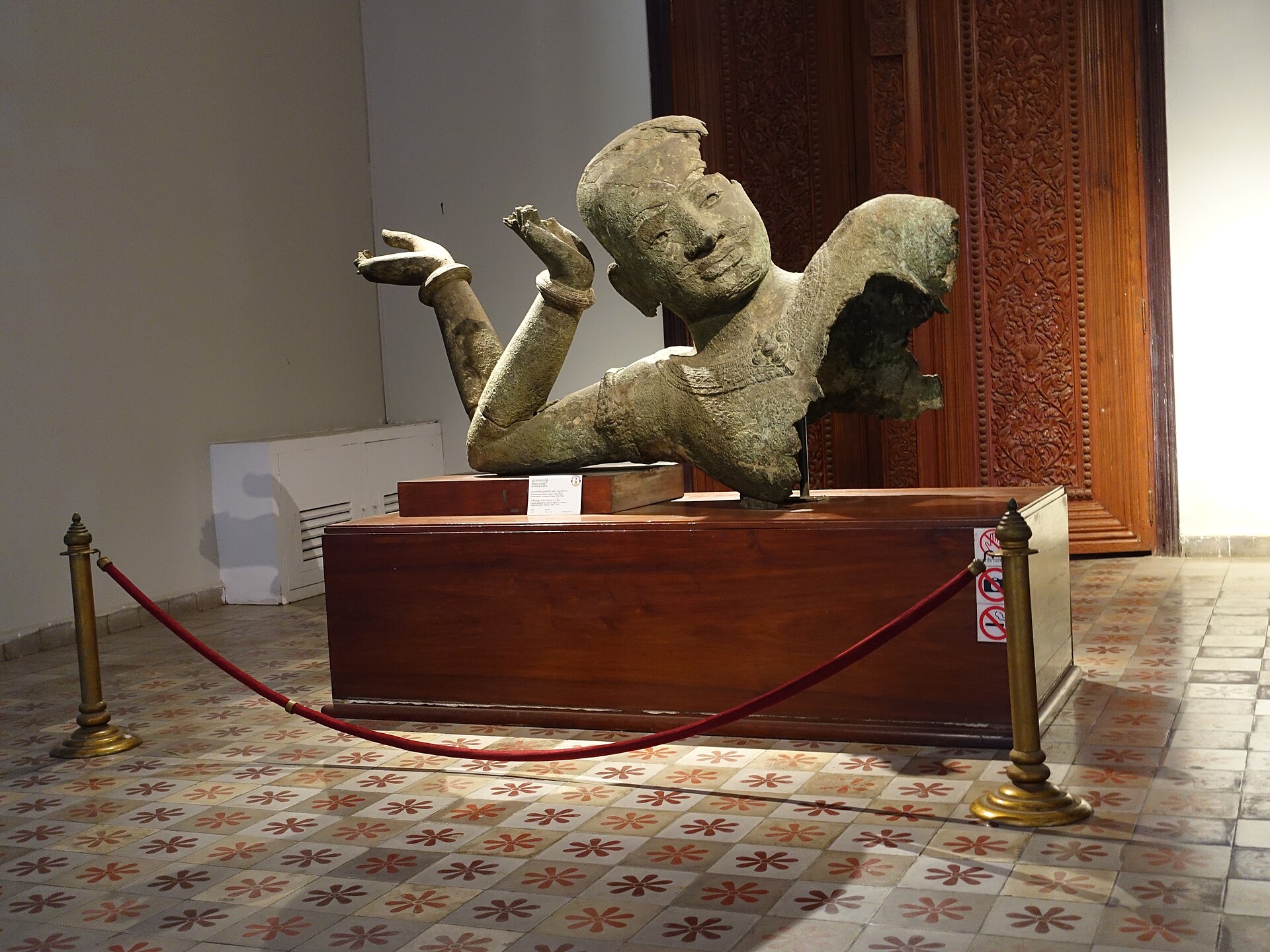The West Mebon reclining Visnu
