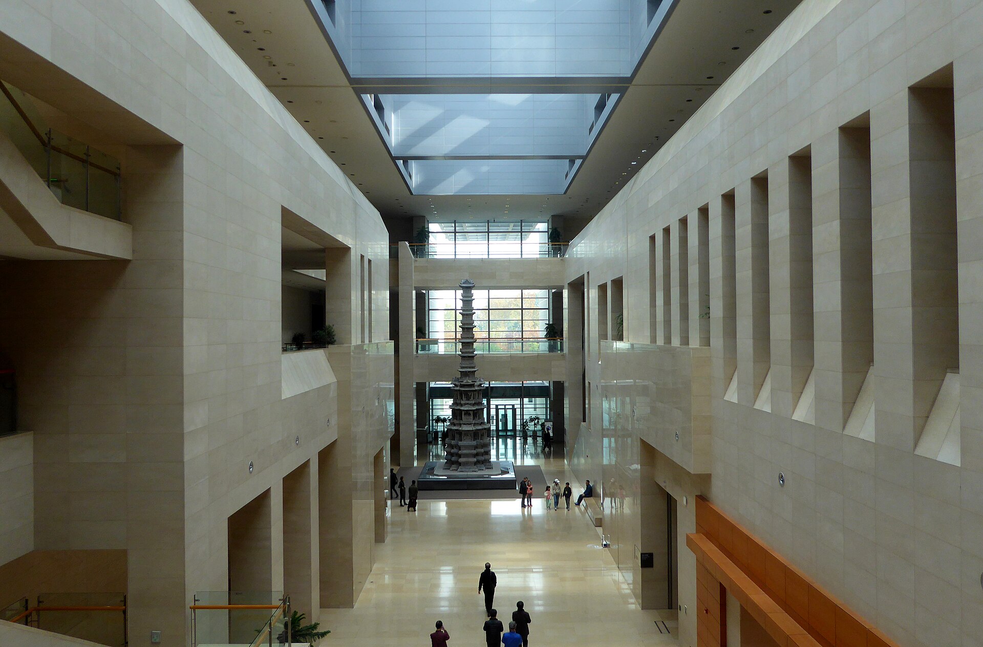 The Path to History from the upper floor