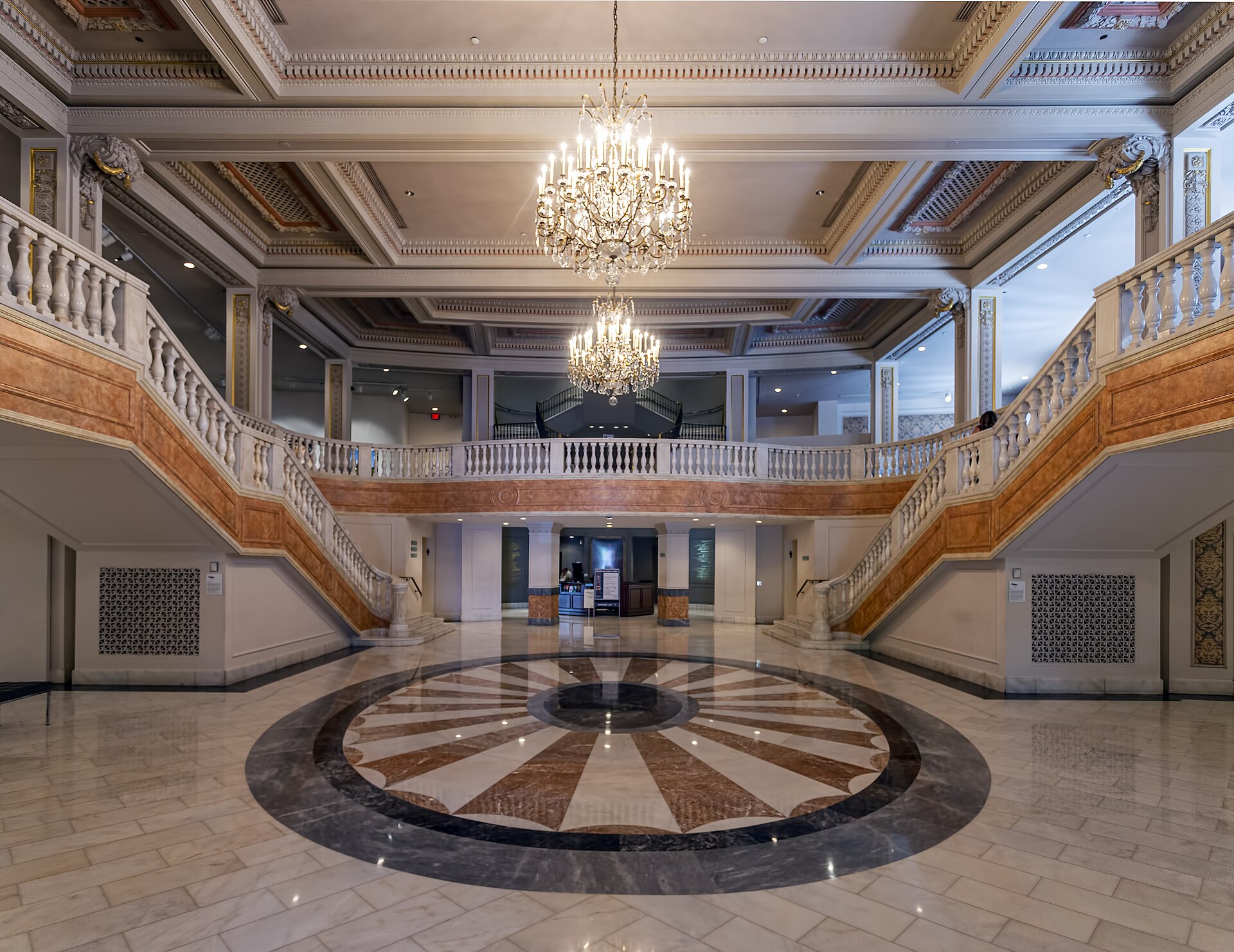 Lobby of the former Masonic Temple