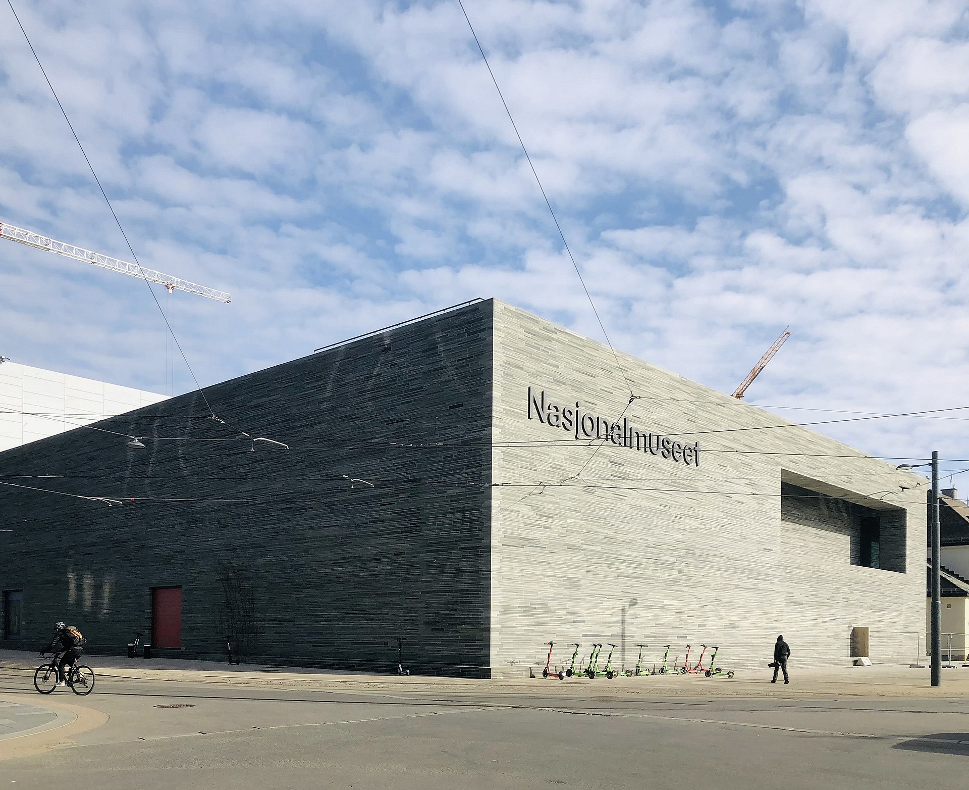 The building under completion, 2021