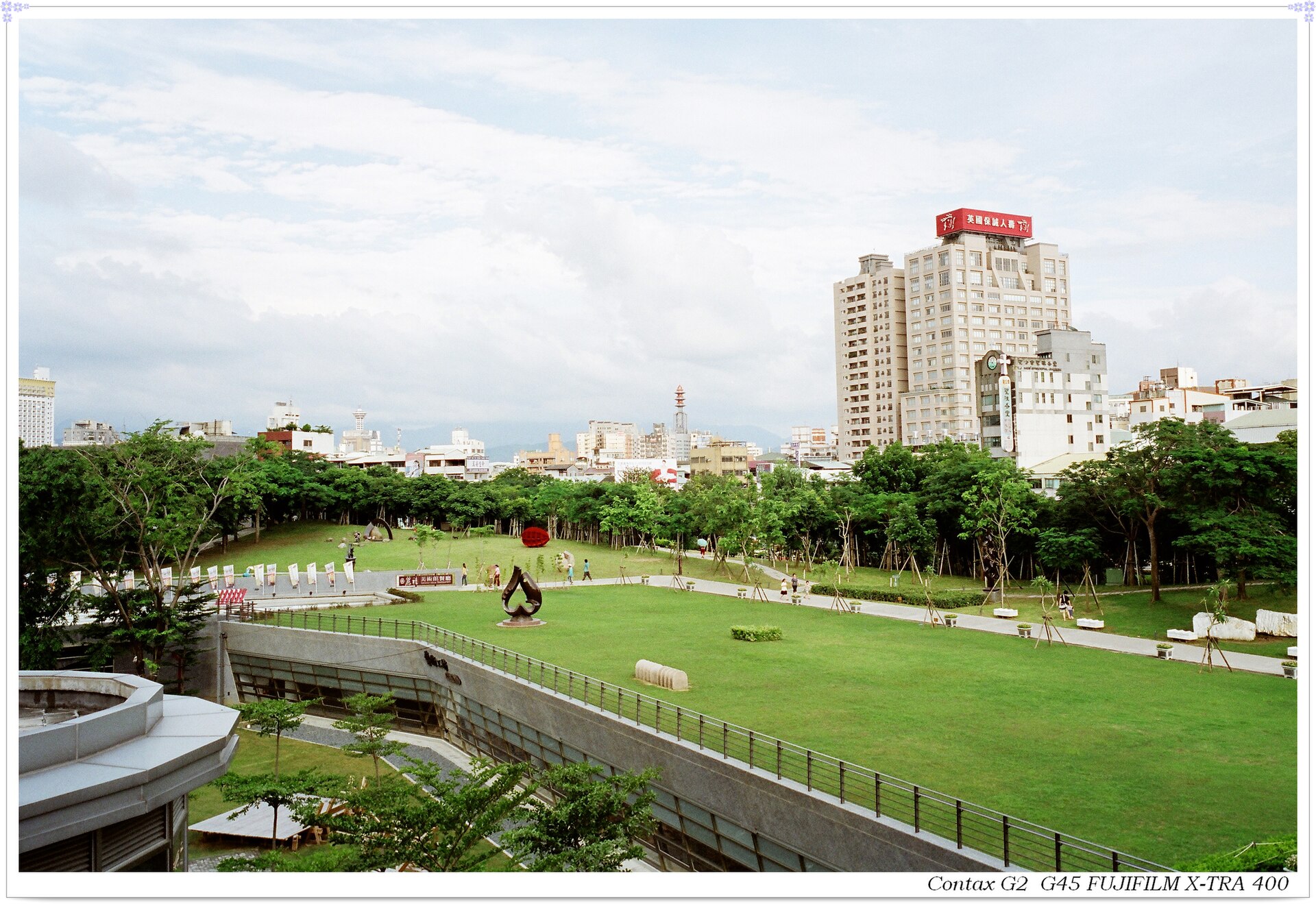 View at the National Taiwan Museum of Fine Arts