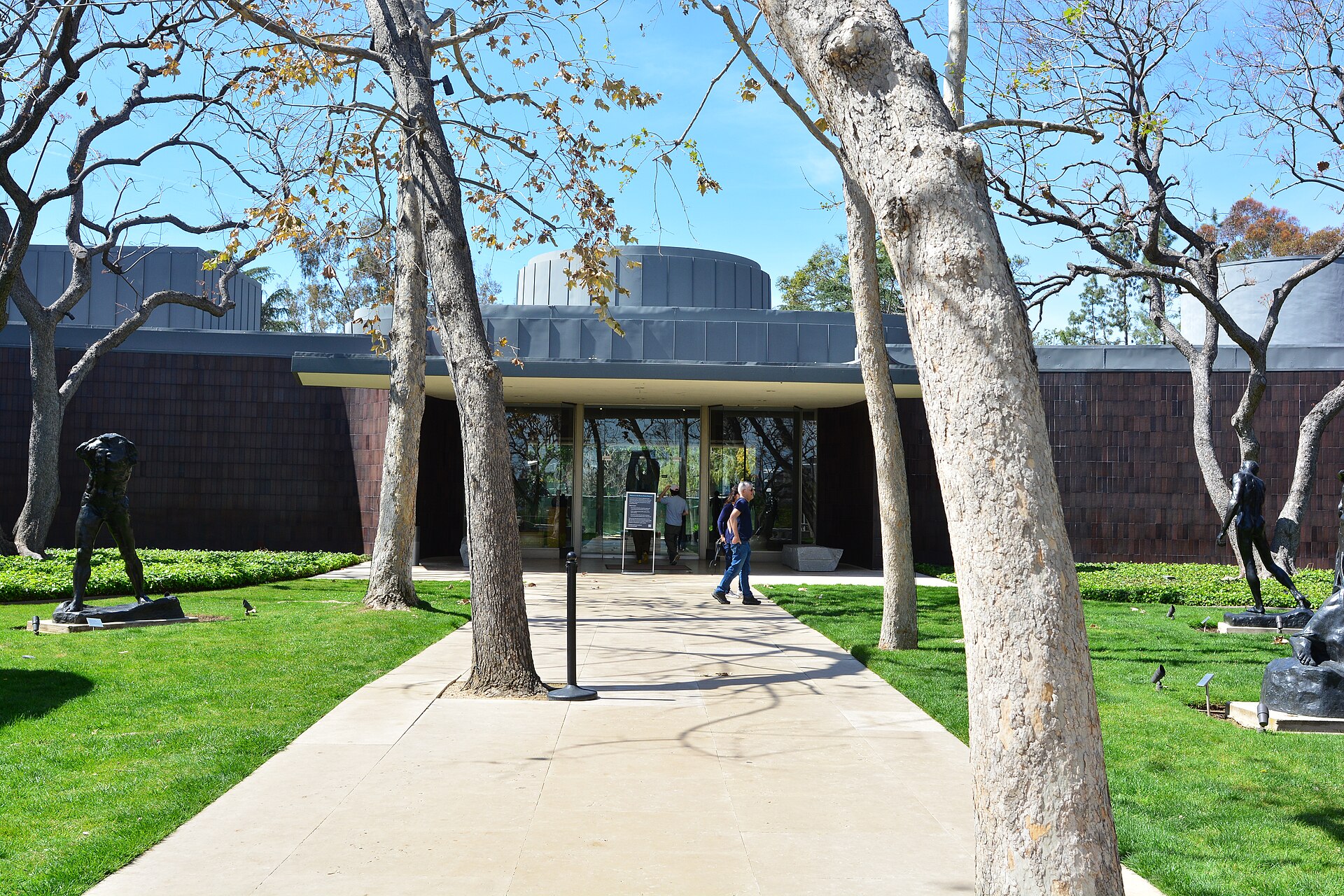 The Norton Simon Museum entrance