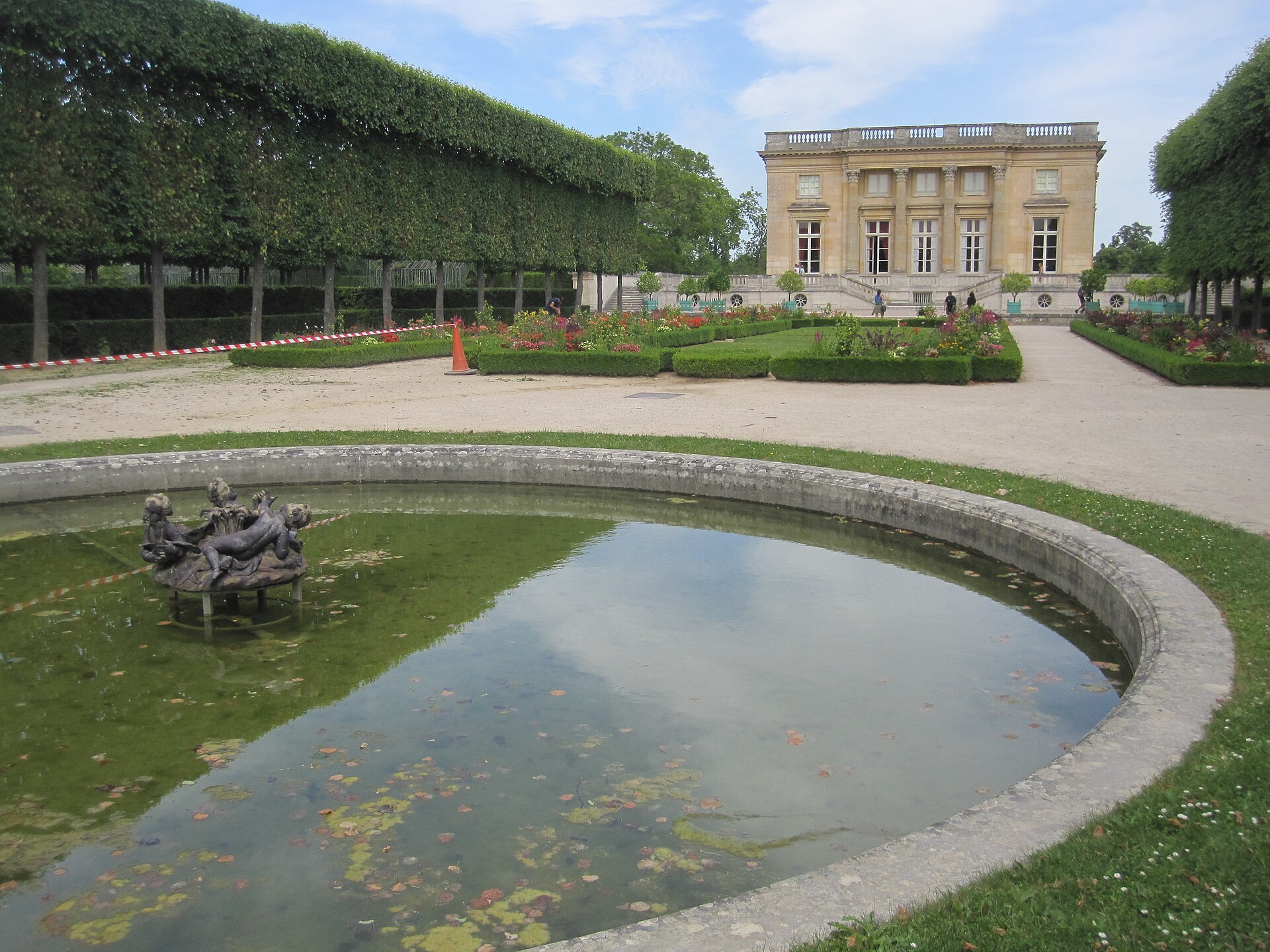 The Trianon estate's gardens