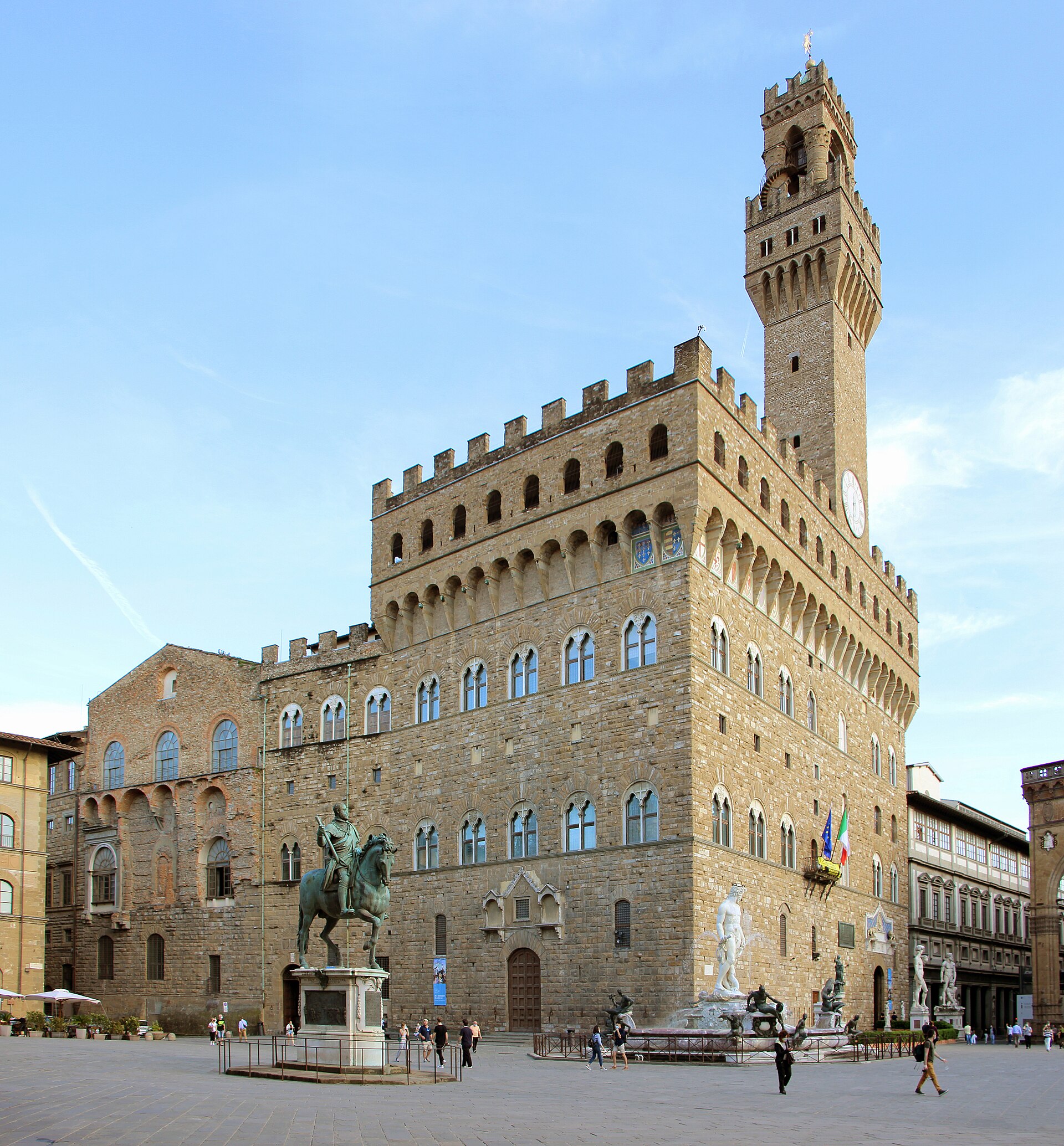 Palazzo Vecchio from Piazza della Signoria