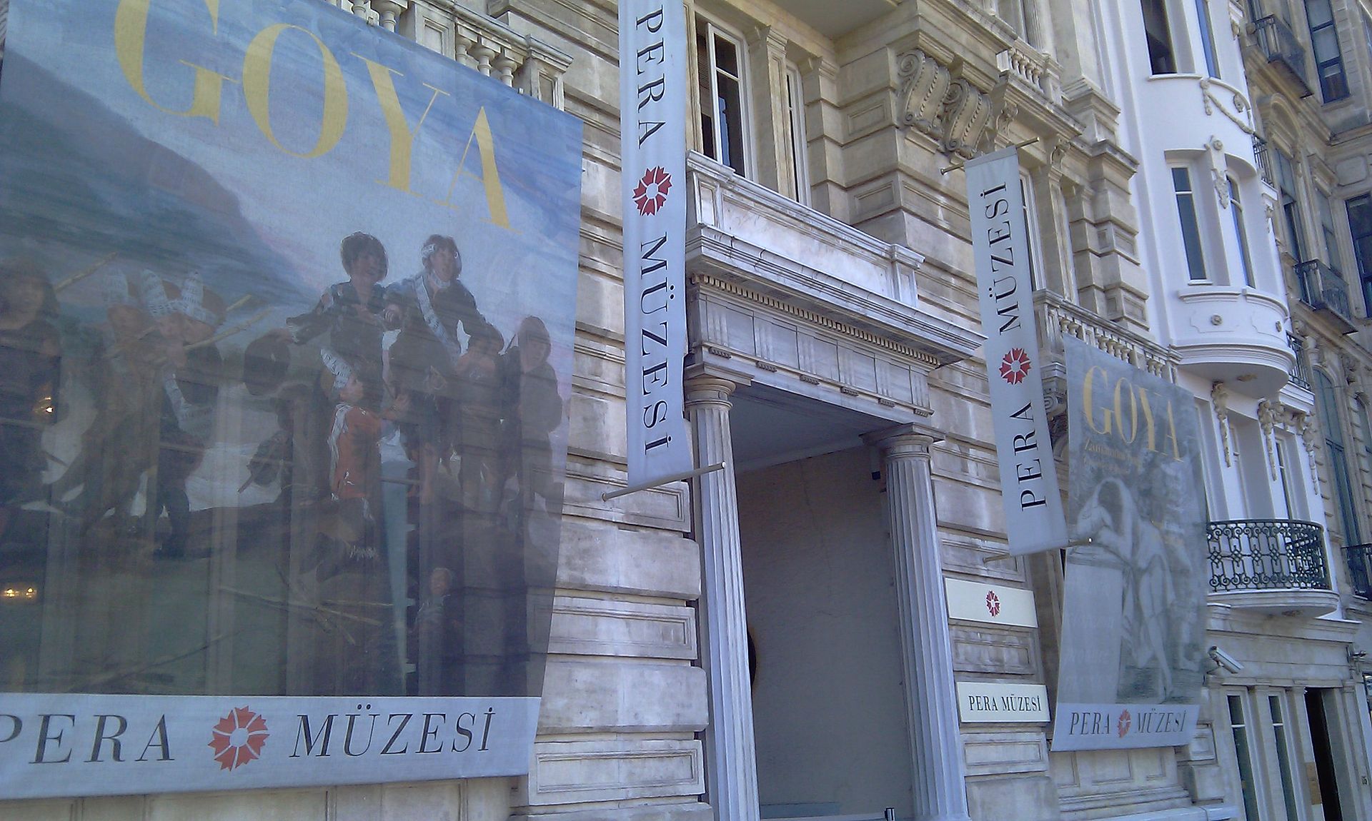 Pera Museum entrance, Beyoglu, Istanbul