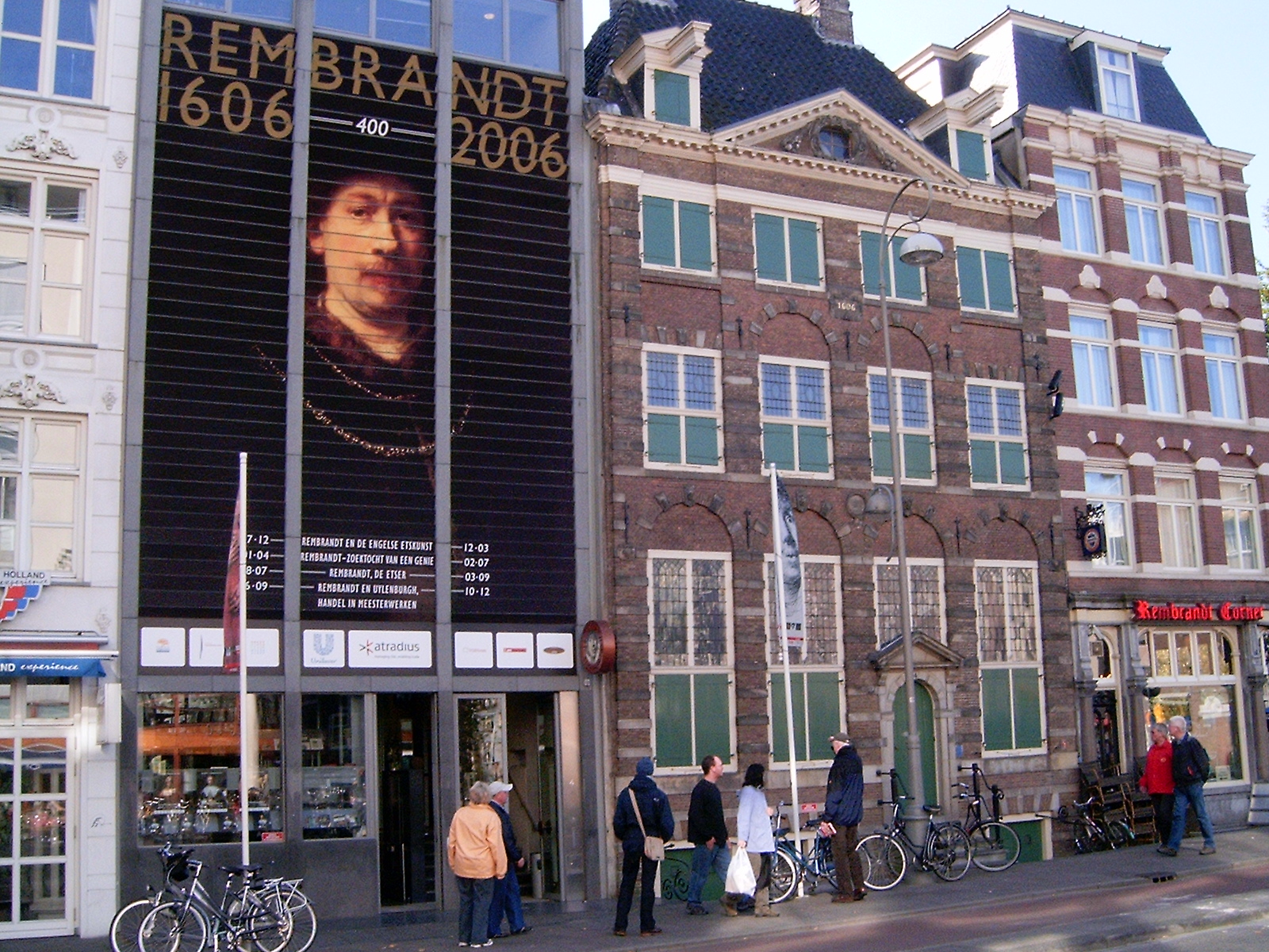 Exterior of the Rembrandt House Museum