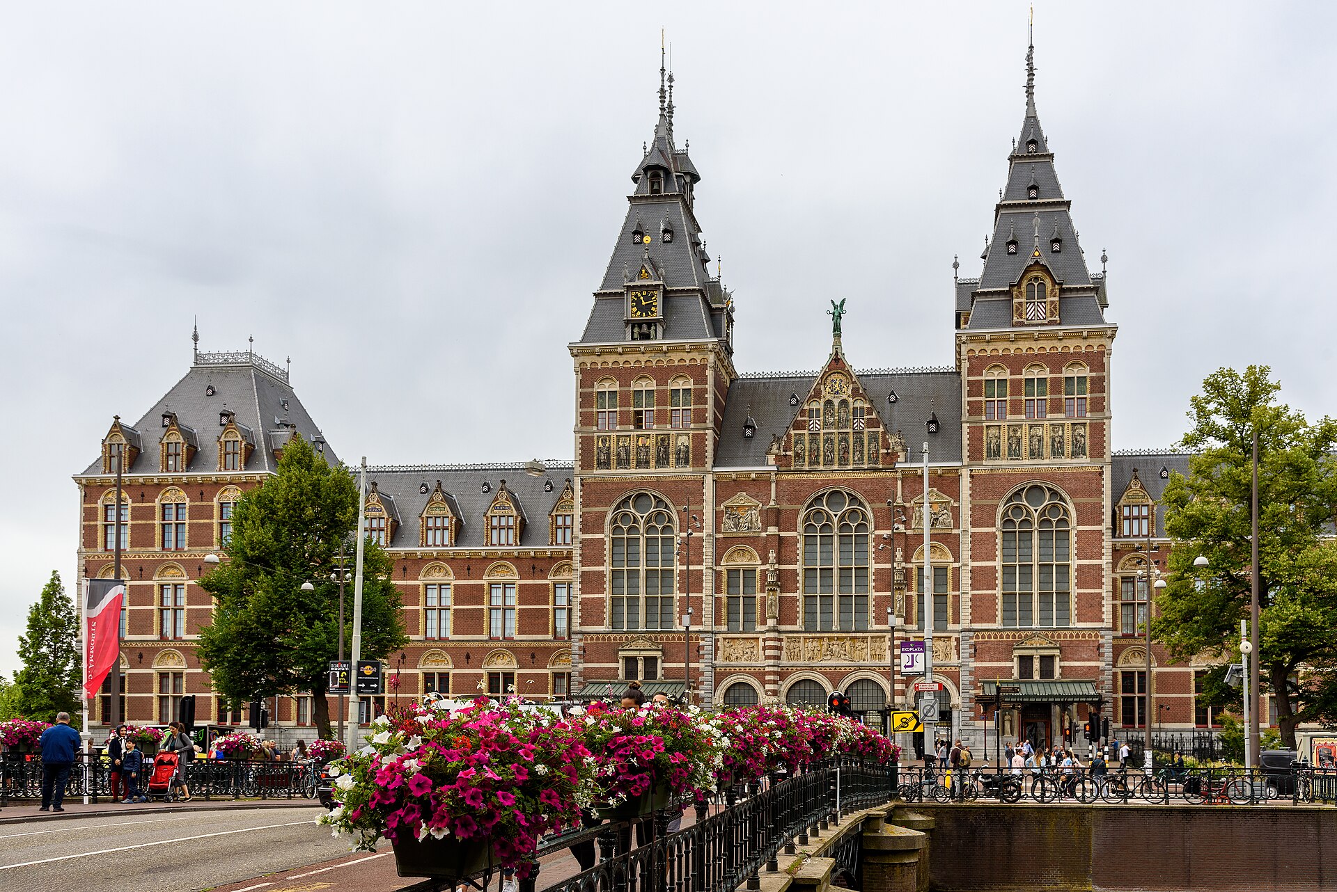 The north front of the Rijksmuseum