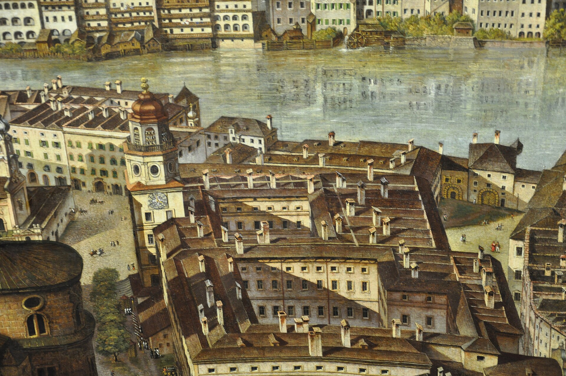 A detail of the Sattler Panorama