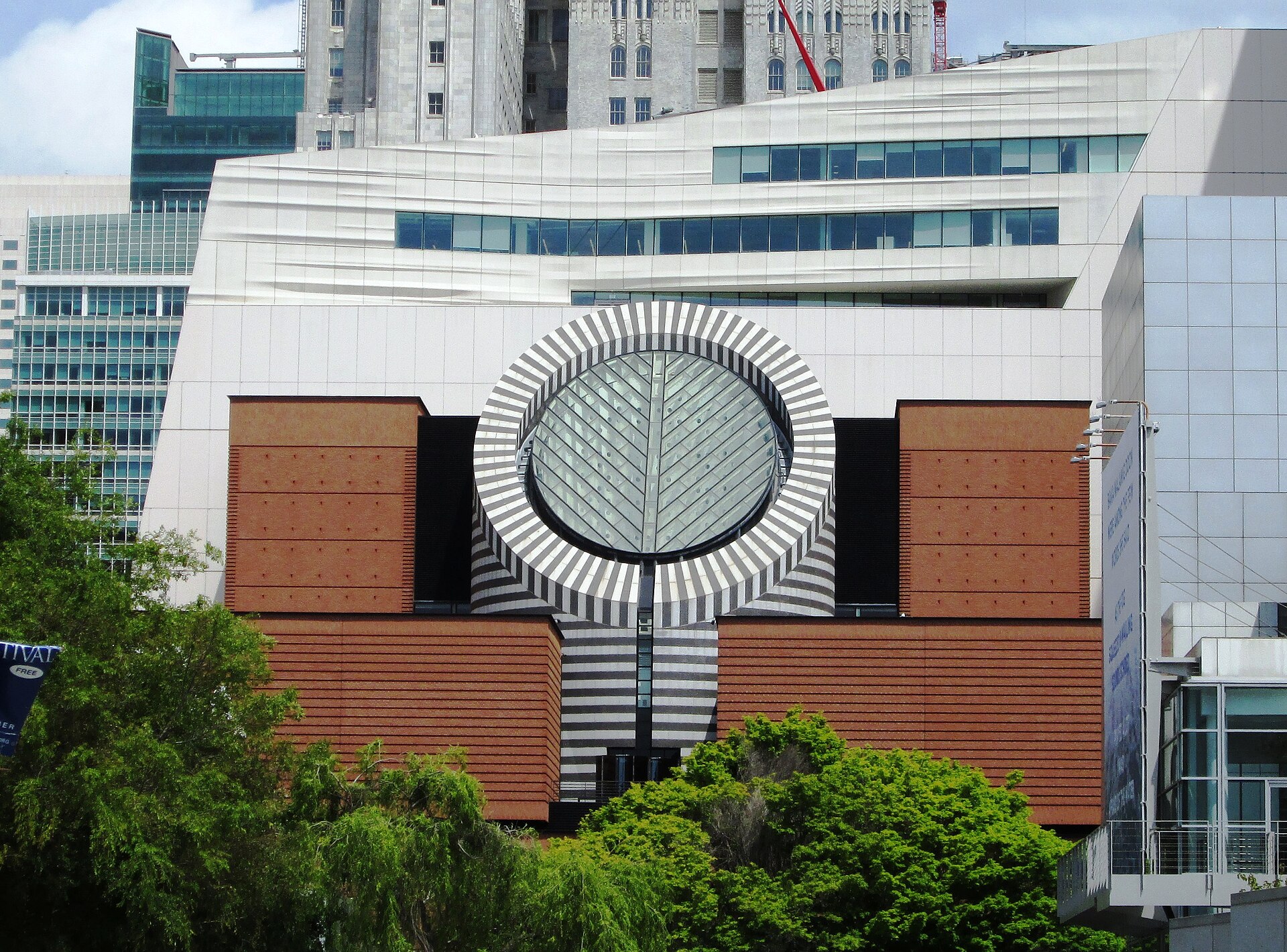 The museum from Yerba Buena Gardens
