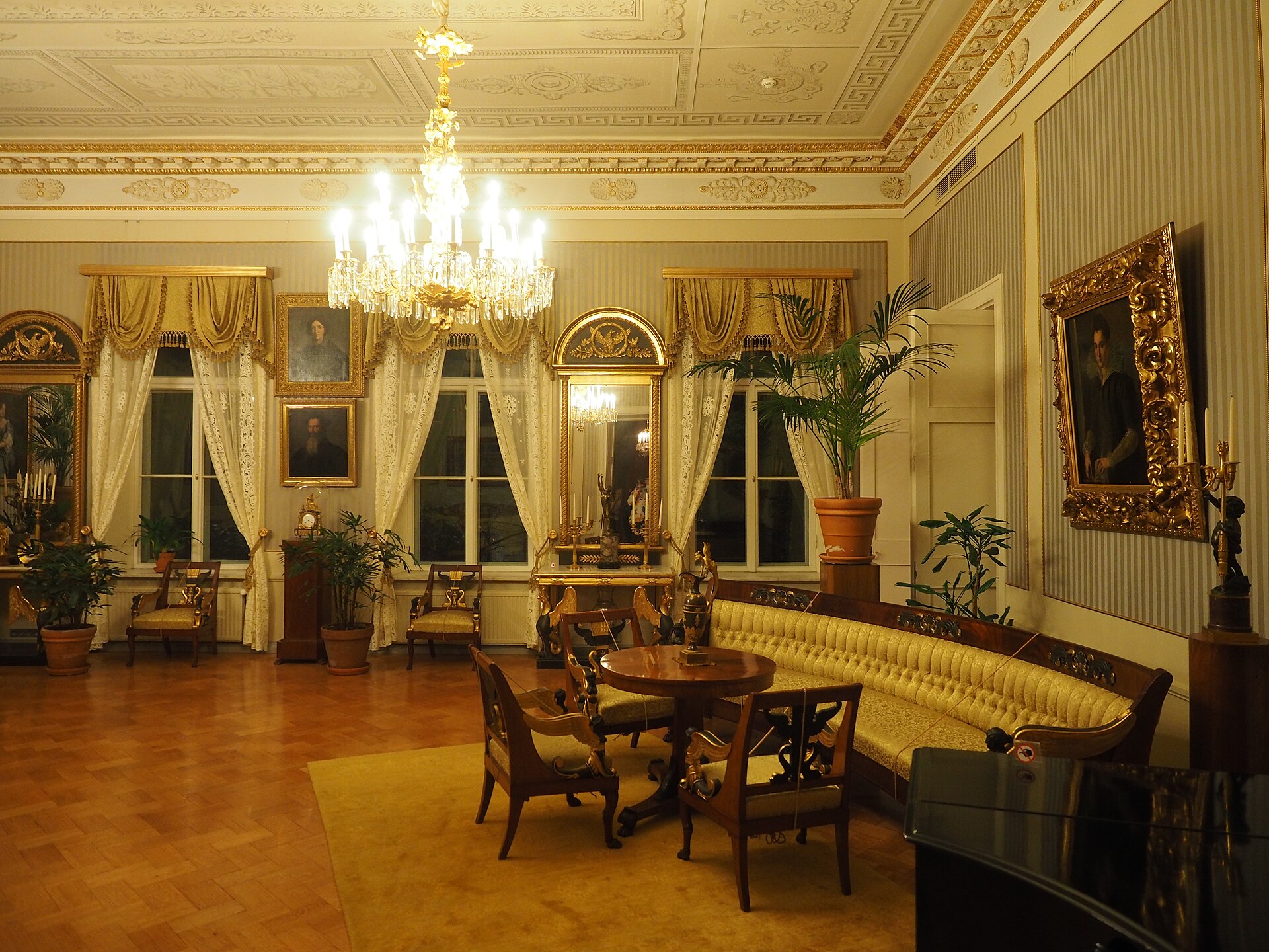 Inside the house museum