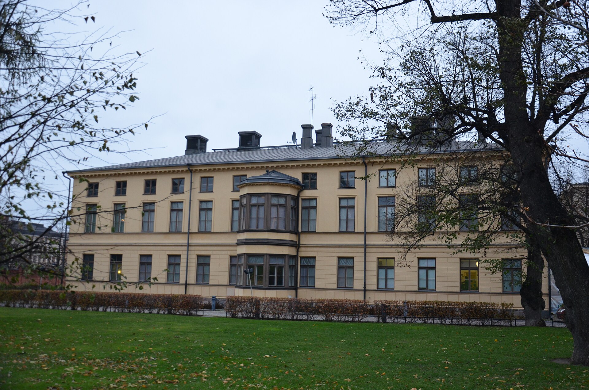 The museum from the garden side