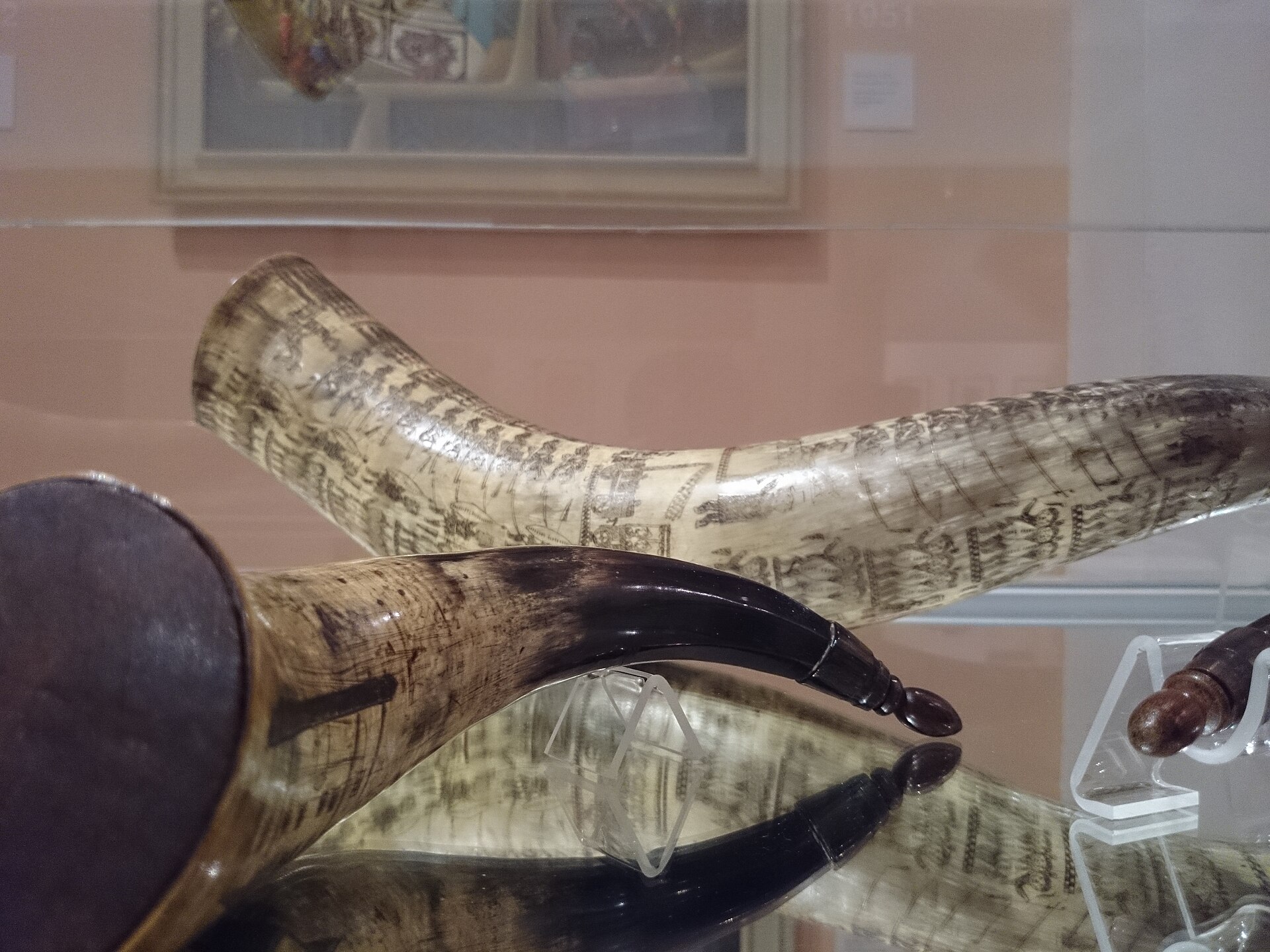 Engraved powder horns, 7th Frontier War