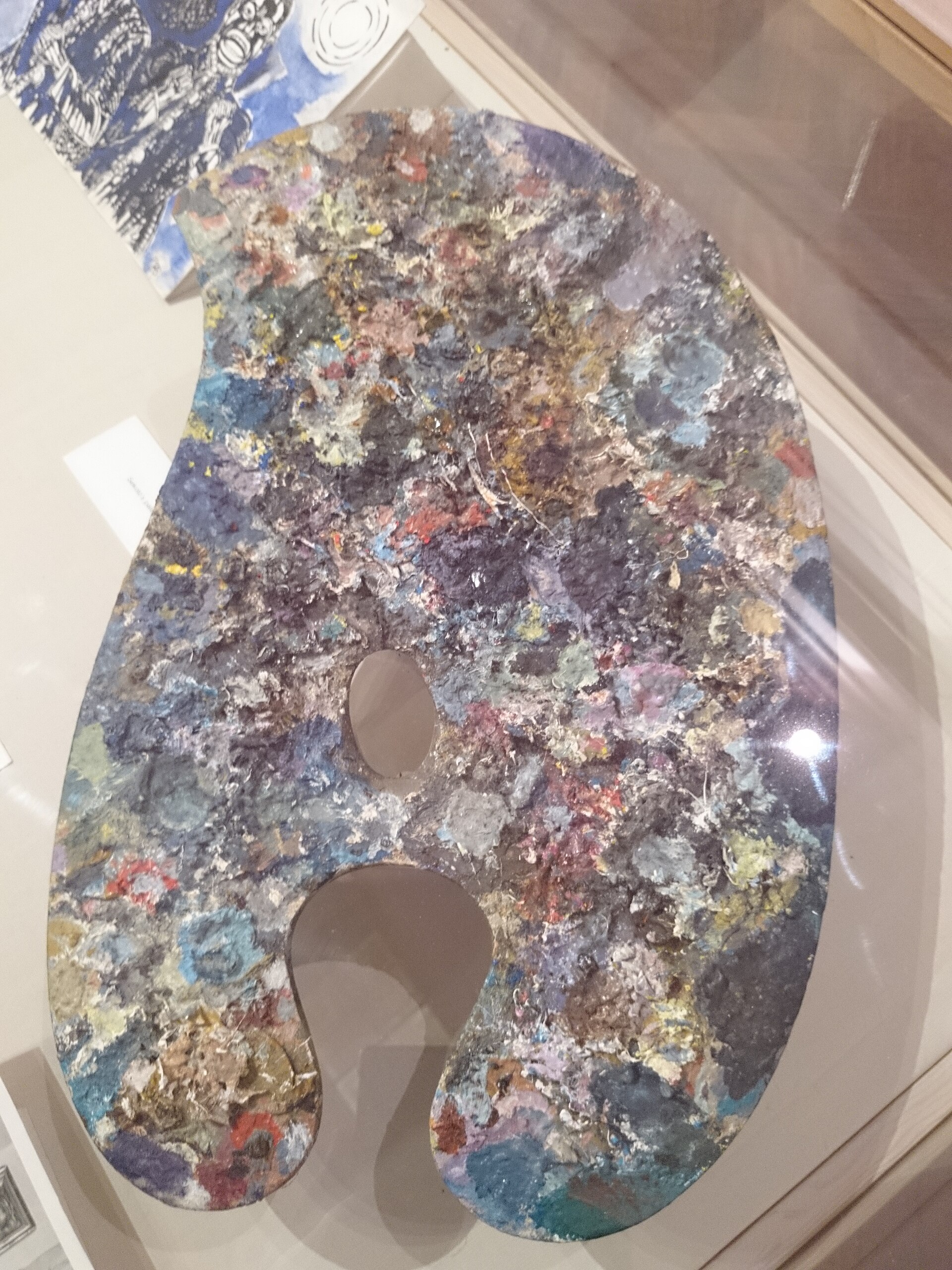 Gerard Sekoto's palette