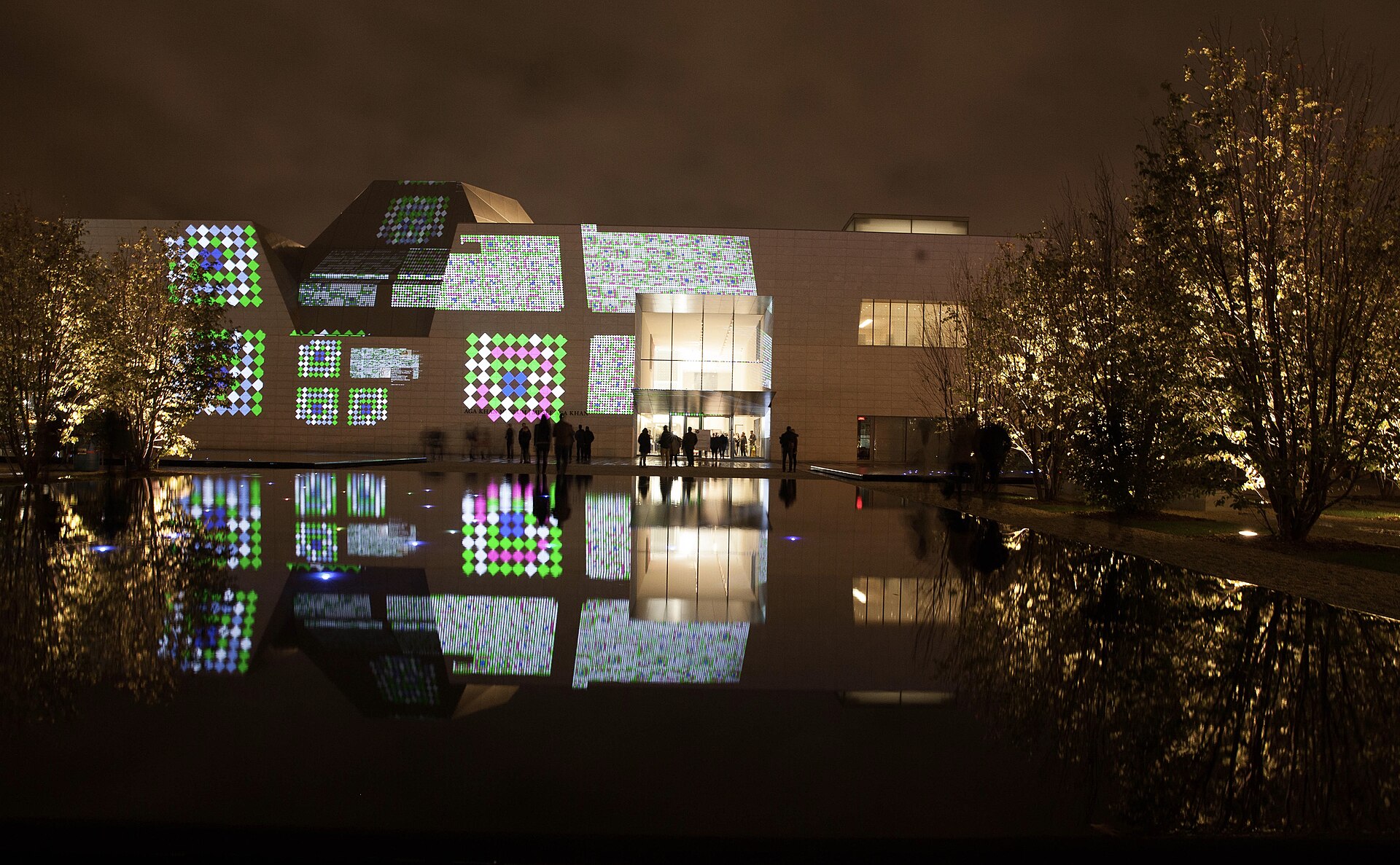 CharBagh, an installation in the Aga Khan Park