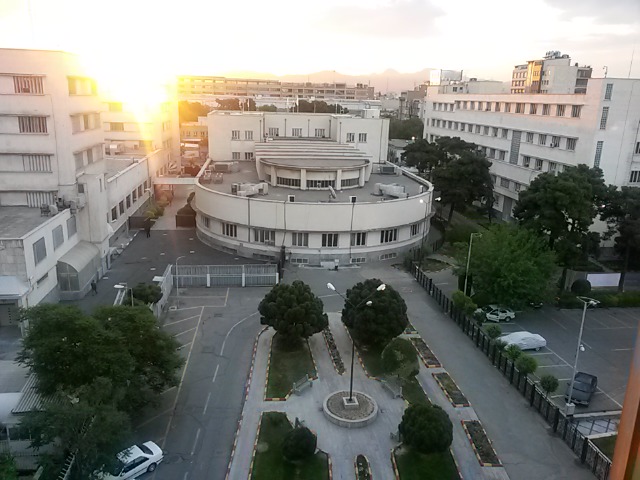 The Central Bank of Iran's original Ferdowsi Street building