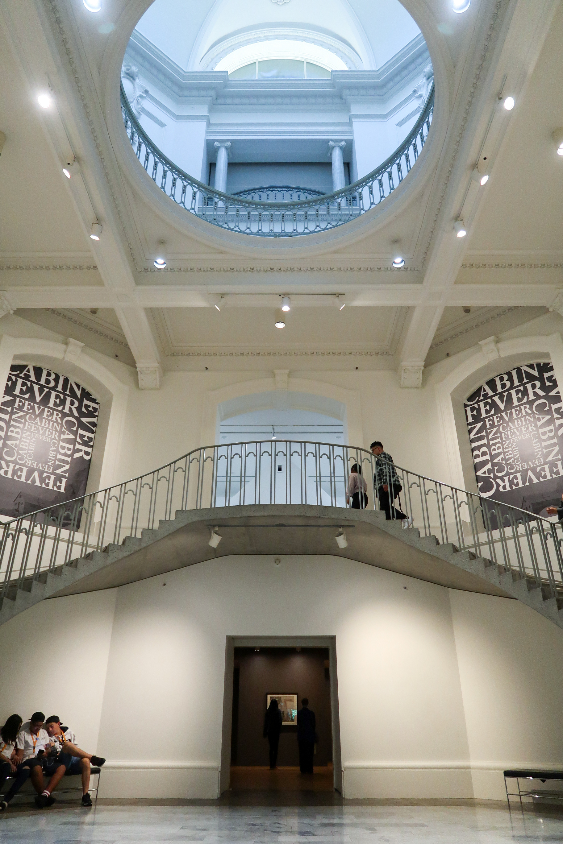 The rotunda staircase