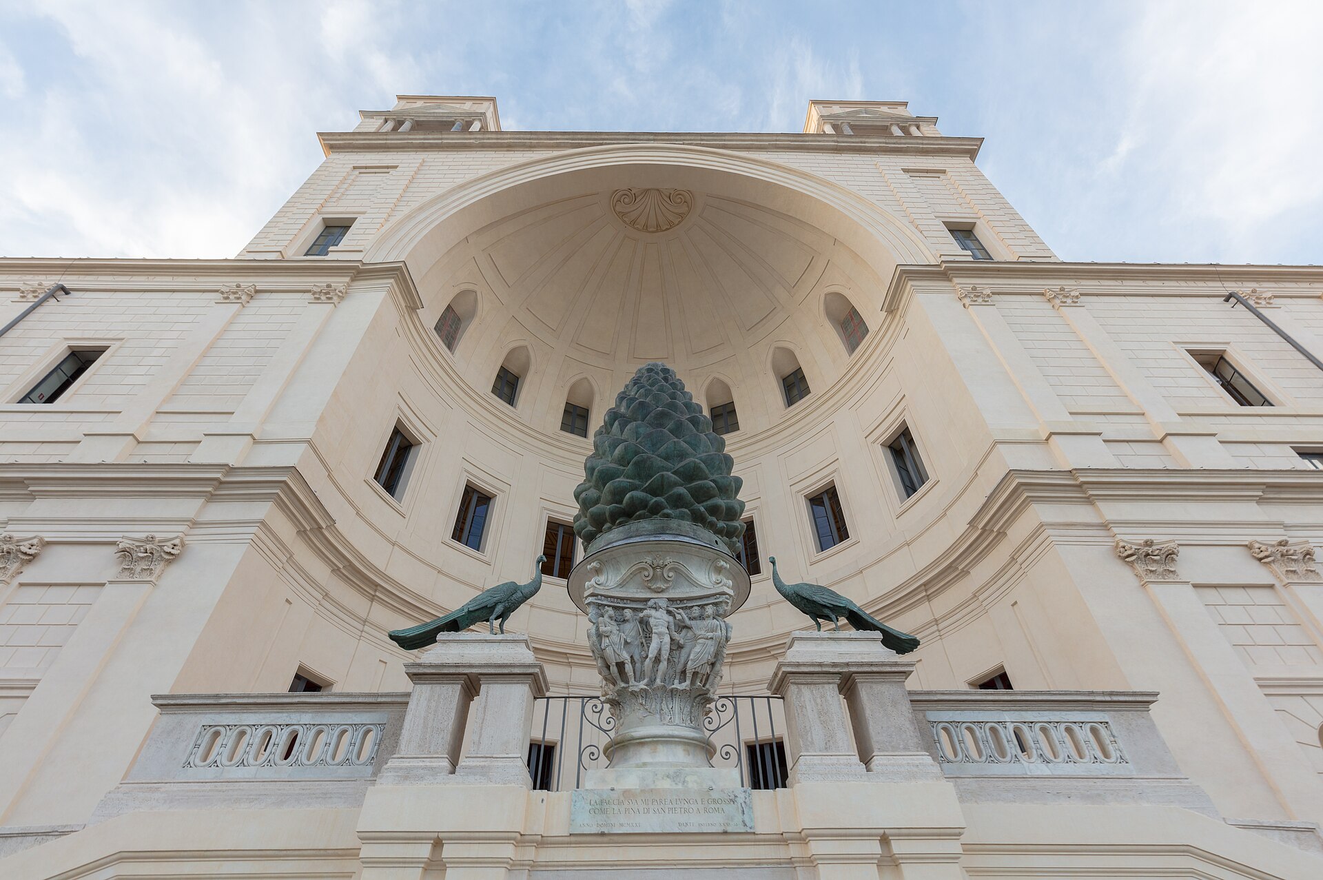 The Cortile della Pigna, Vatican Museums