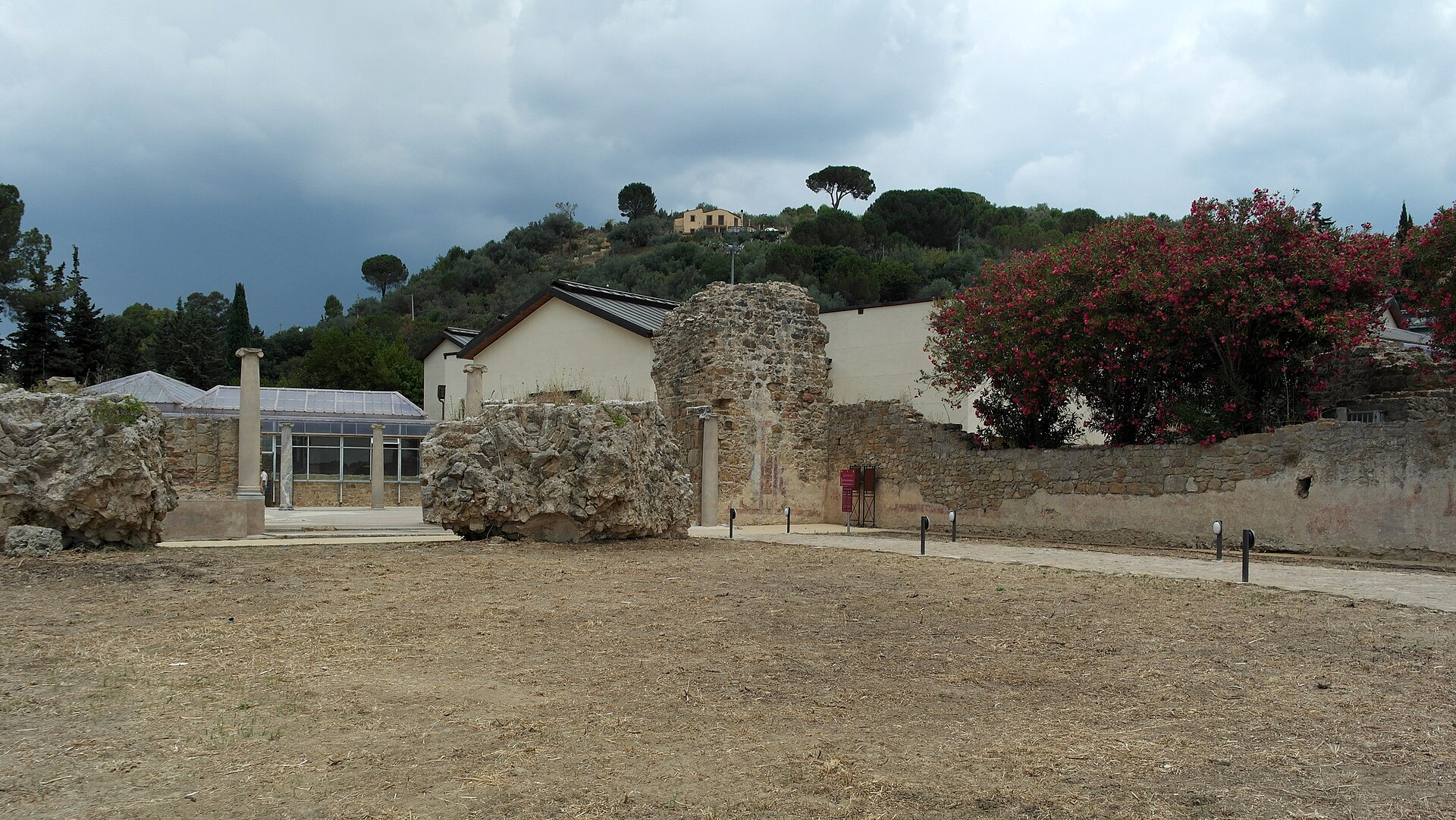 Villa Romana del Casale from outside