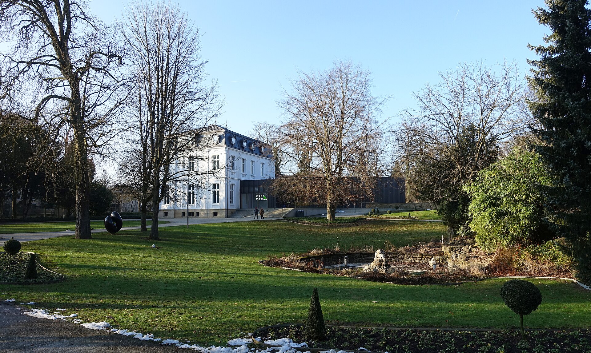Villa Vauban in the municipal park