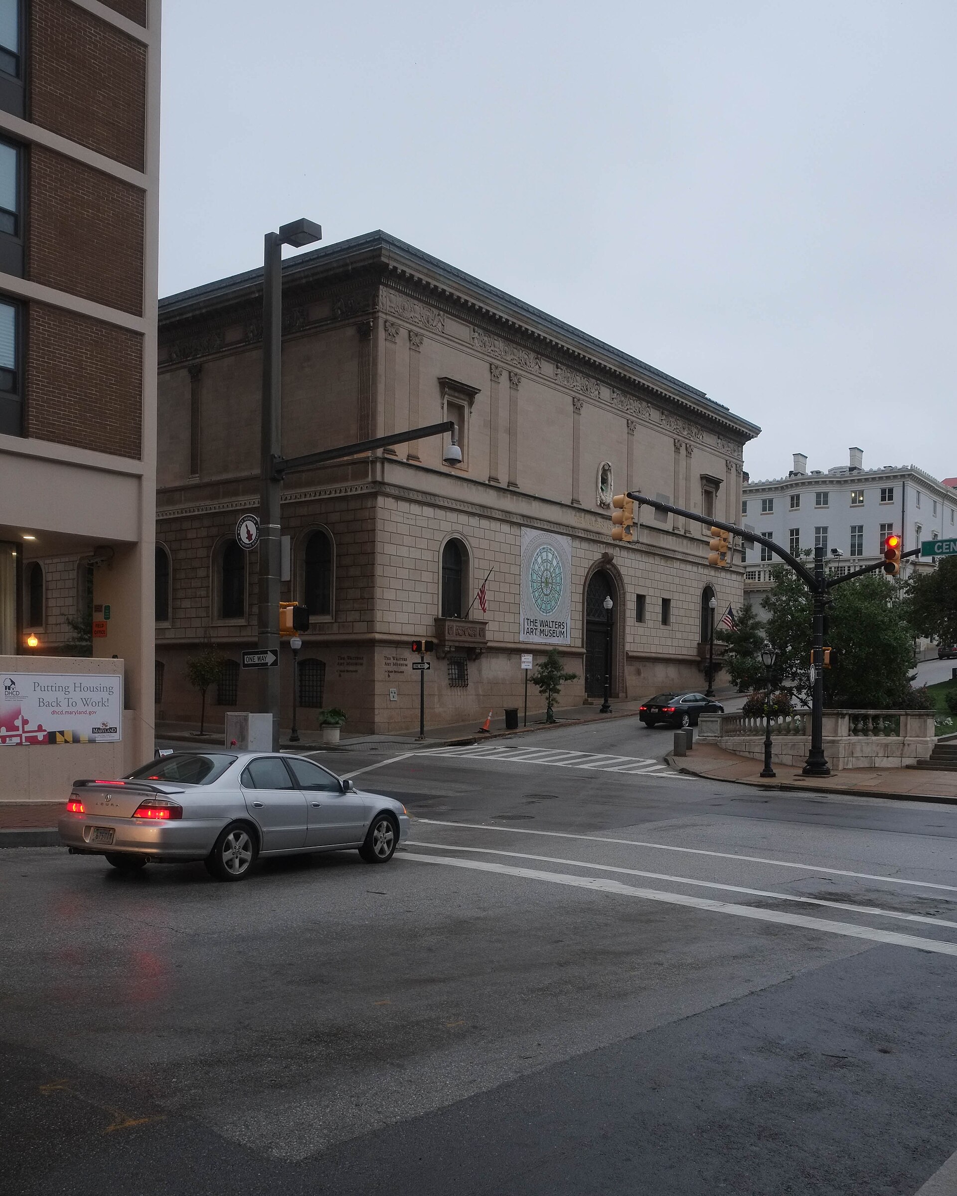 The Walters Art Museum, Charles Street facade