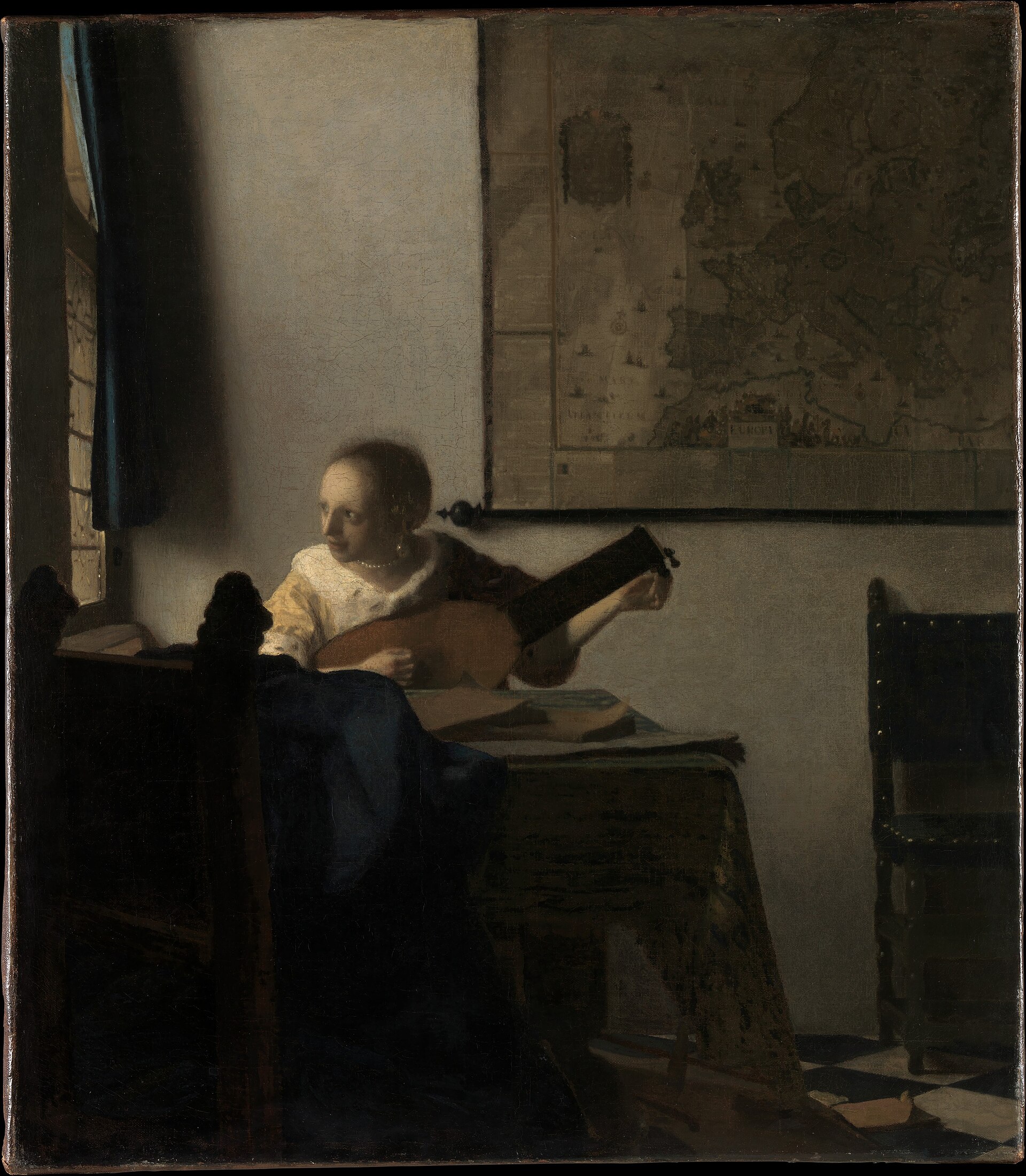 Woman with a Lute (Metropolitan Museum)