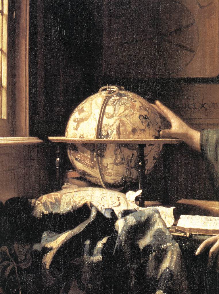 The Astronomer, detail