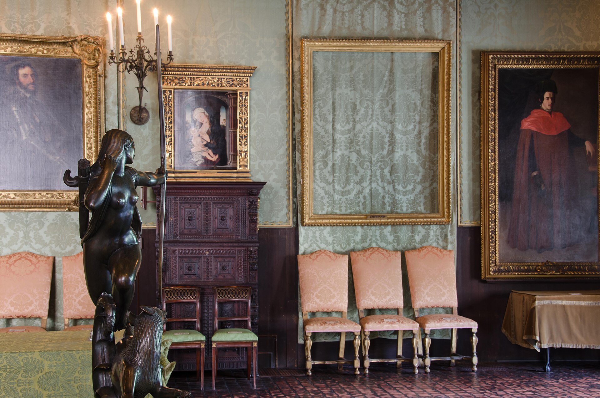 The Dutch Room after the theft