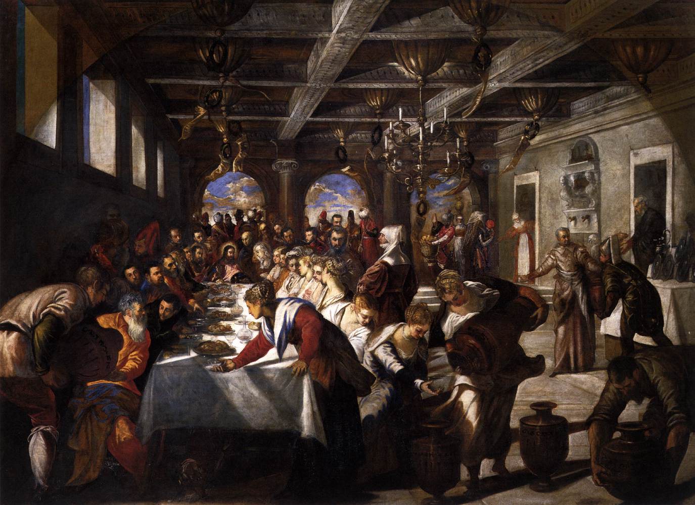 Tintoretto, Marriage at Cana, 1561