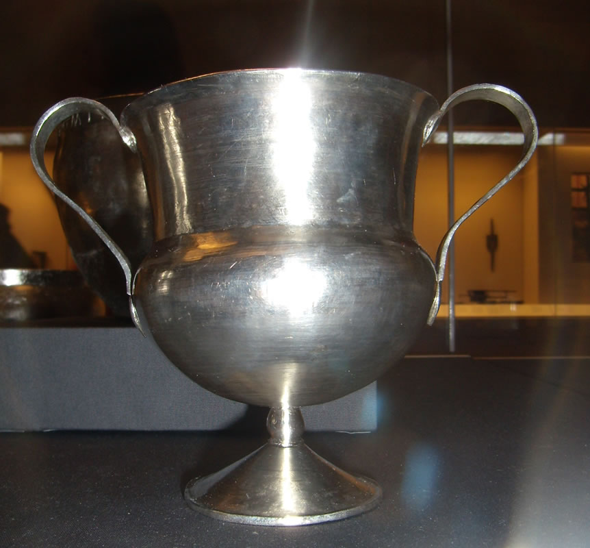 The Water Newton Treasure by Unknown Romano-British silversmith(s); silver donated by named and unnamed members of a Christian congregation at or near Durobrivae