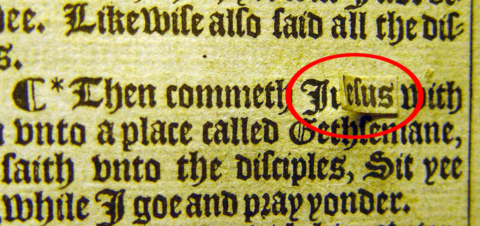 The Judas Bible, St Mary's Church, Totnes